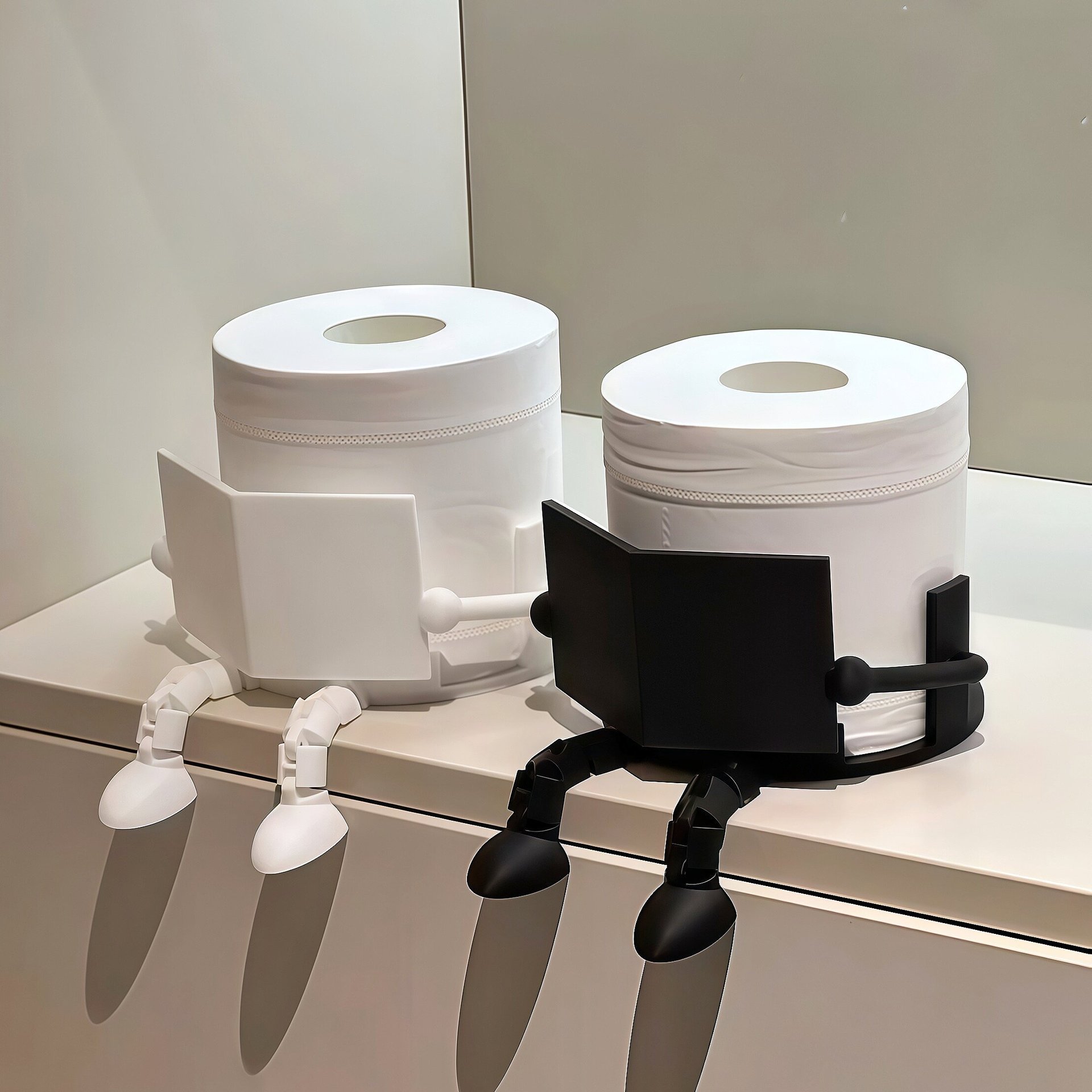 3D Printing Household Items - Penyangga kertas toilet cetak 3D -