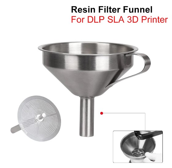 3D Printing Sla - Corong Filter Resin Printer 3D Baja