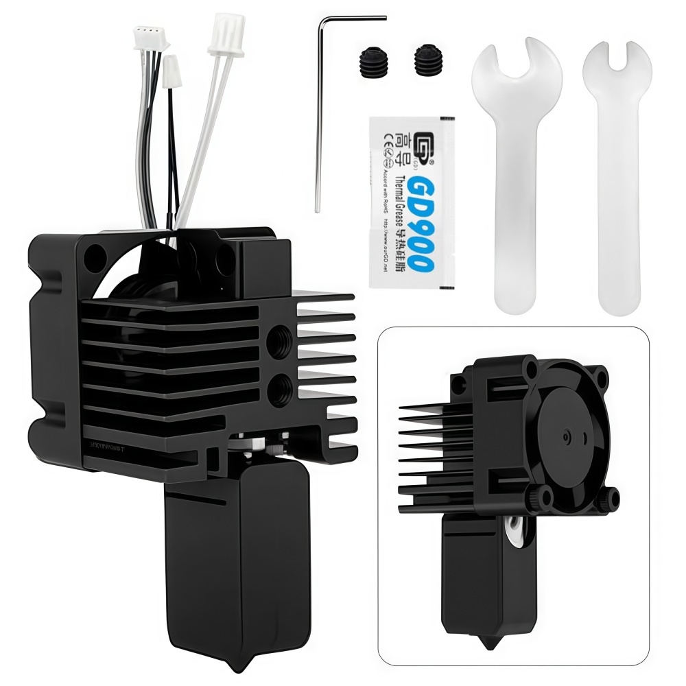 Nozzle 0.4Mm Hardened - Untuk Kit Hotend Bamboo X1/X1C, Hot