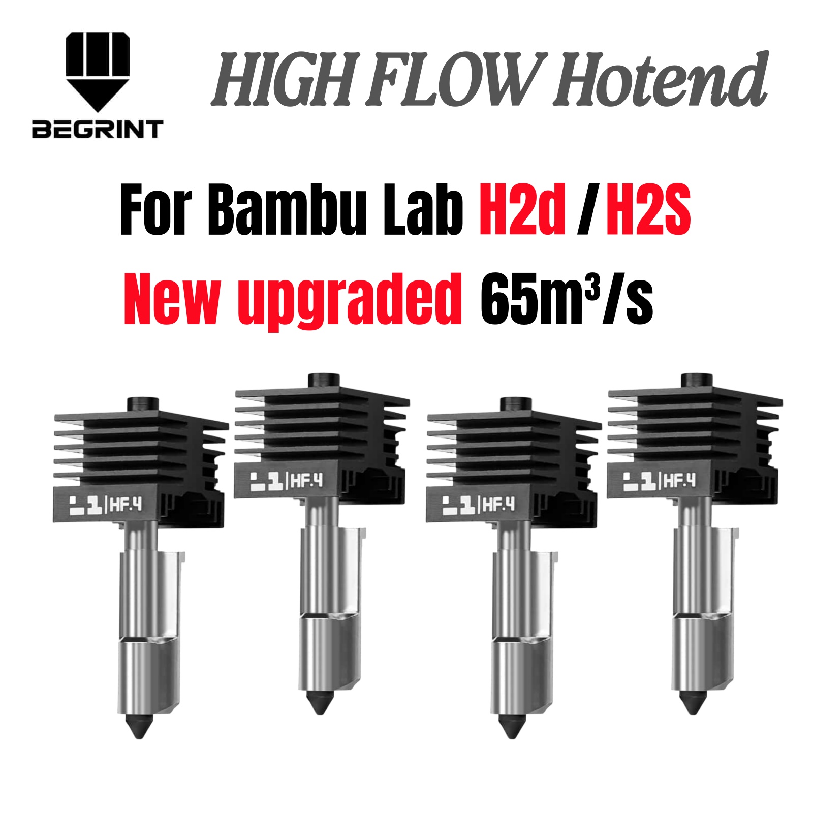 Nozzle 0.4Mm Hardened - Nozel Hot End Bambu Lab H2S