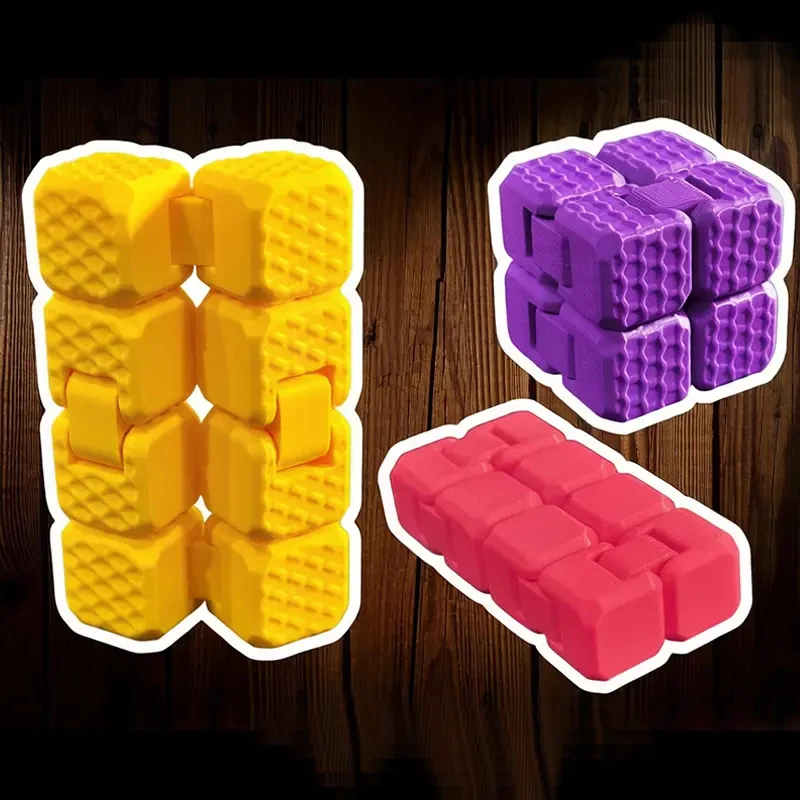 3D Printing Fidget Toys - Mainan Fidget Kubus Tak Terbatas Tekstur