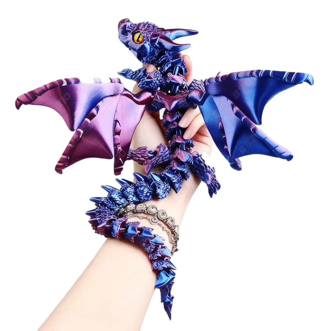 3D Printing Action Figure - Figur Aksi Dinosaurus Terbang 3D Printing