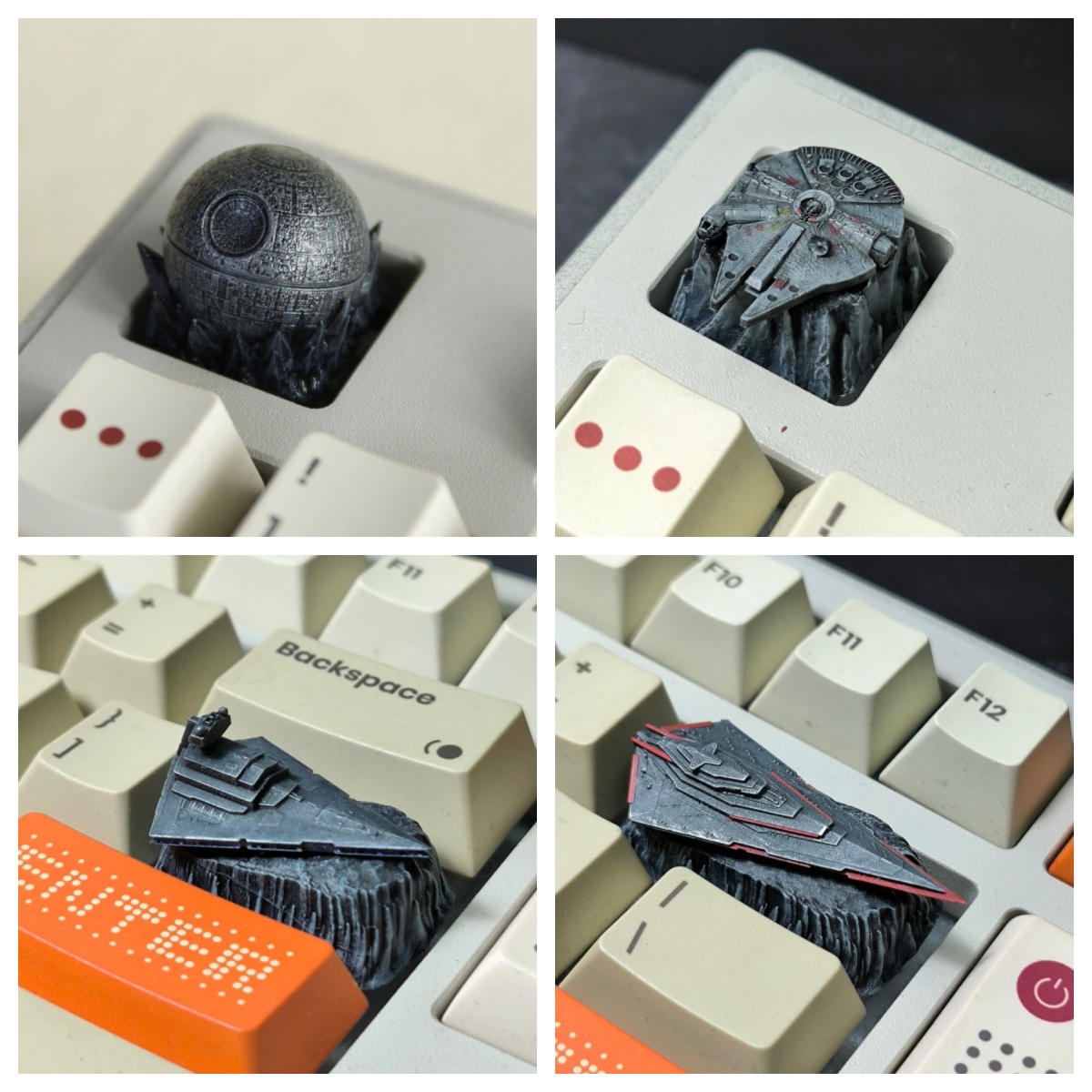 3D Printing Keycaps - HCY Death Star Artisan Keycap Resin