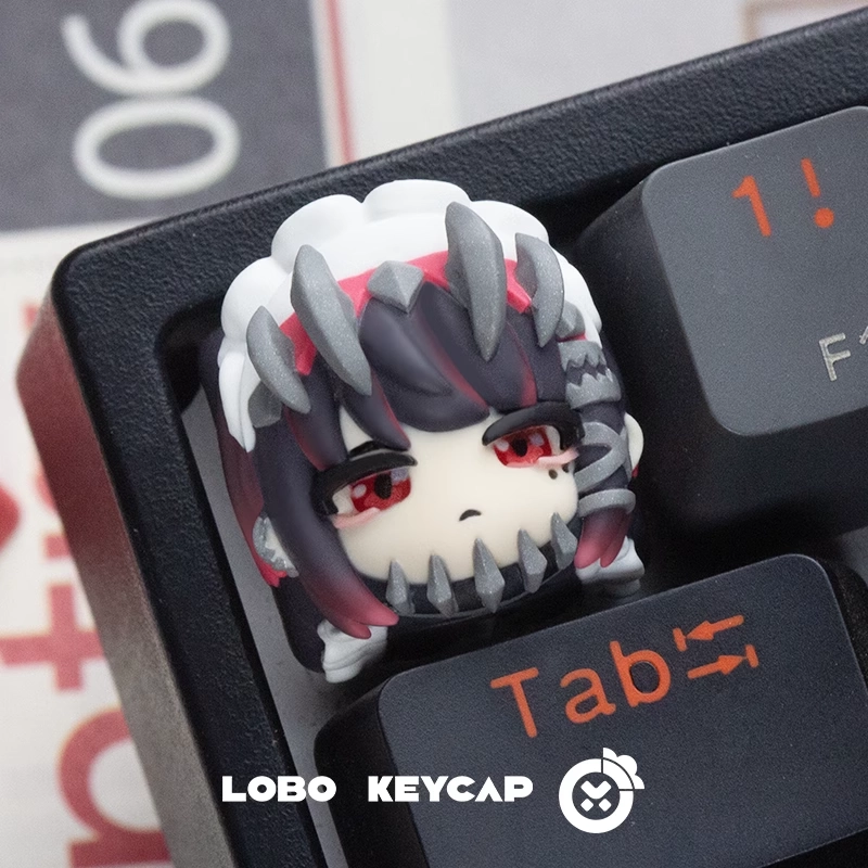 3D Printing Keycaps - Keycap Mekanik 3D Print Resin Zenless