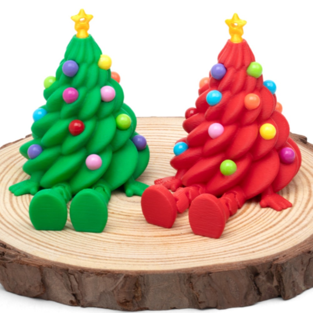 3D Printing Household Items - Figur Pohon Natal Cetak 3D dengan