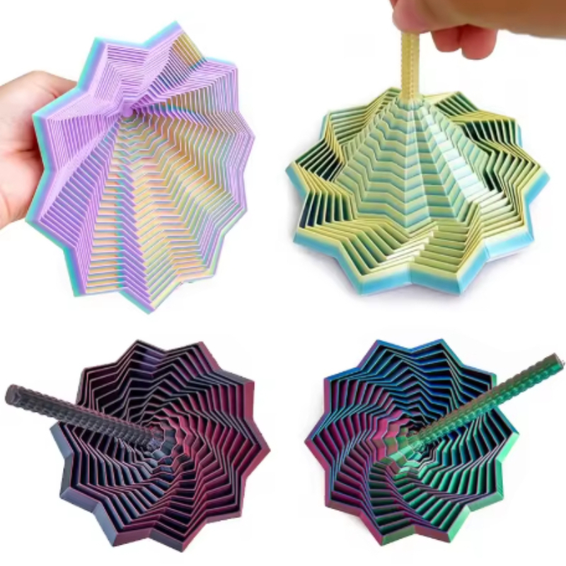 Mainan Pereda Stres Desain Spi - 3D Printing Fidget Toys ulasan dan harga