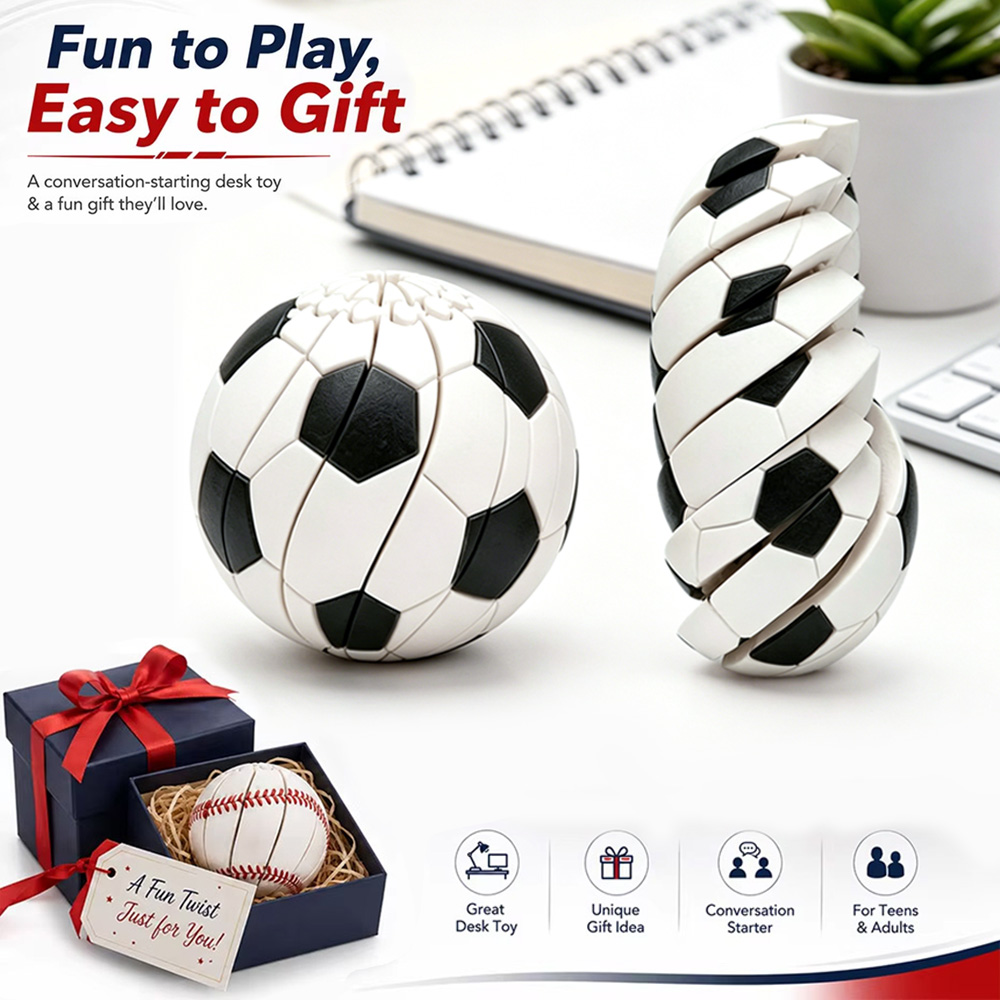 Bola Fidget Spinner Sepak Bola - 3D Printing Fidget Toys ulasan dan harga
