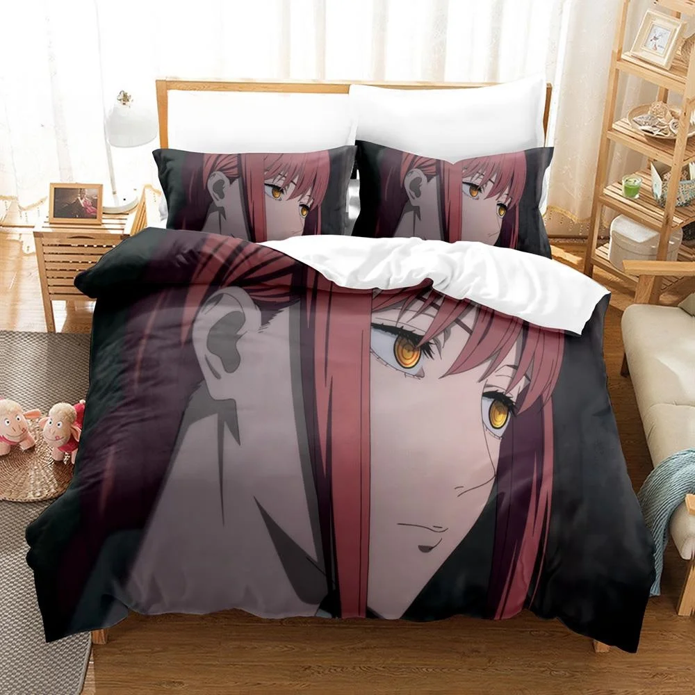 Set Seprai Anime Chainsaw Man  - 3D Printing Quilting ulasan dan harga