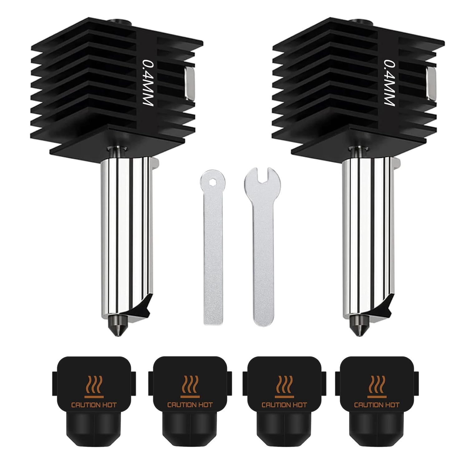 4 Paket A1 Mini/A1 Hotend Prin - Nozzle 0.4Mm Hardened ulasan dan harga