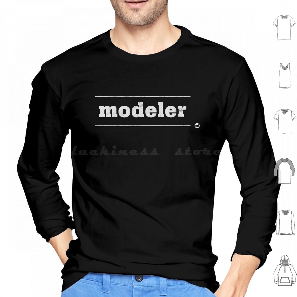 Modeler Hoodies Lengan Panjang - 3D Printing Zbrush ulasan dan harga