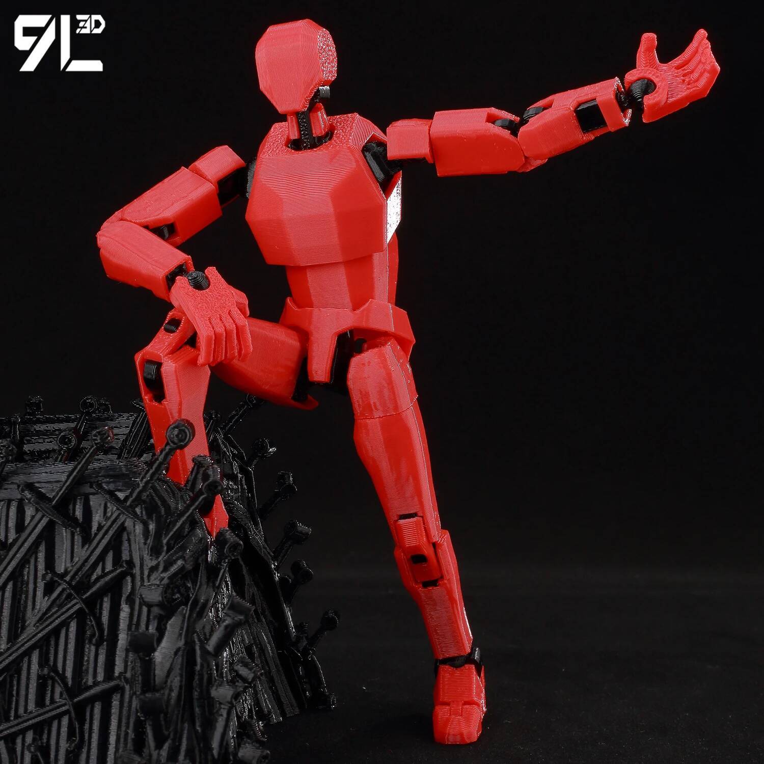 Figur Aksi 9L3D Printed Dummy1 - 3D Printing Action Figure ulasan dan harga