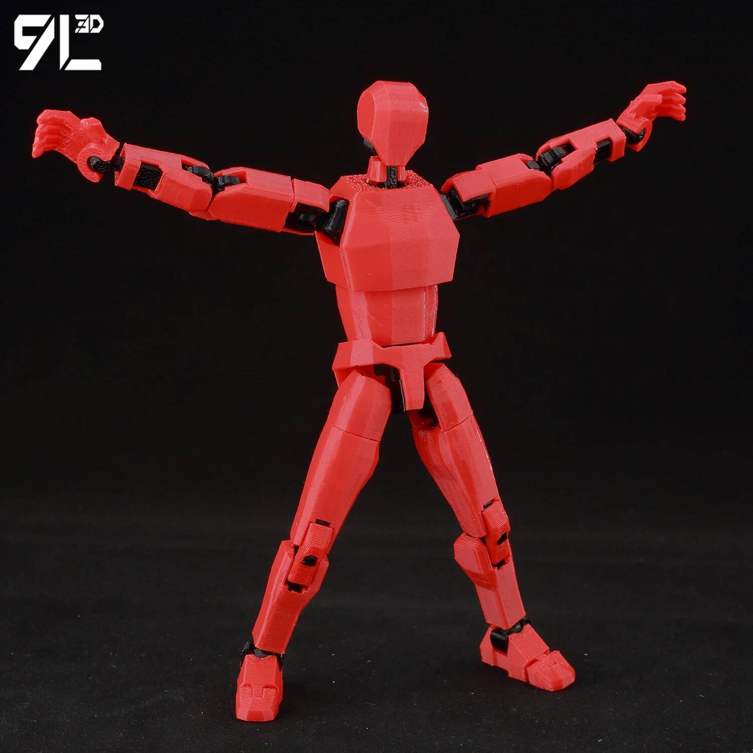 Figur Aksi 9L3D Printed Dummy1 - 3D Printing Action Figure ulasan dan harga