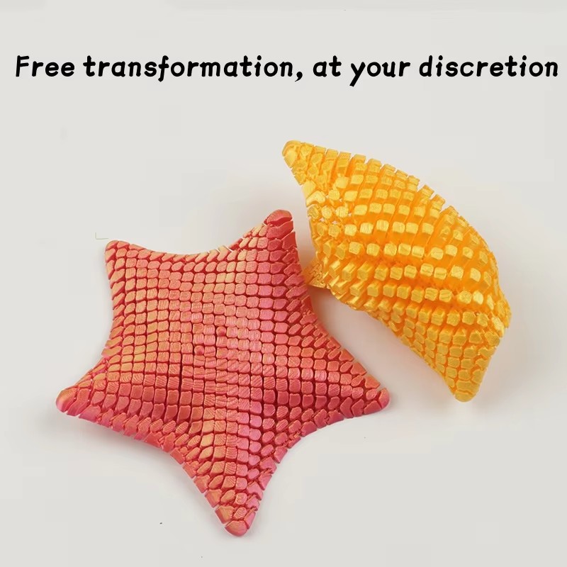 Mainan Fidget Bintang Laut Art - 3D Printing Fidget Toys ulasan dan harga