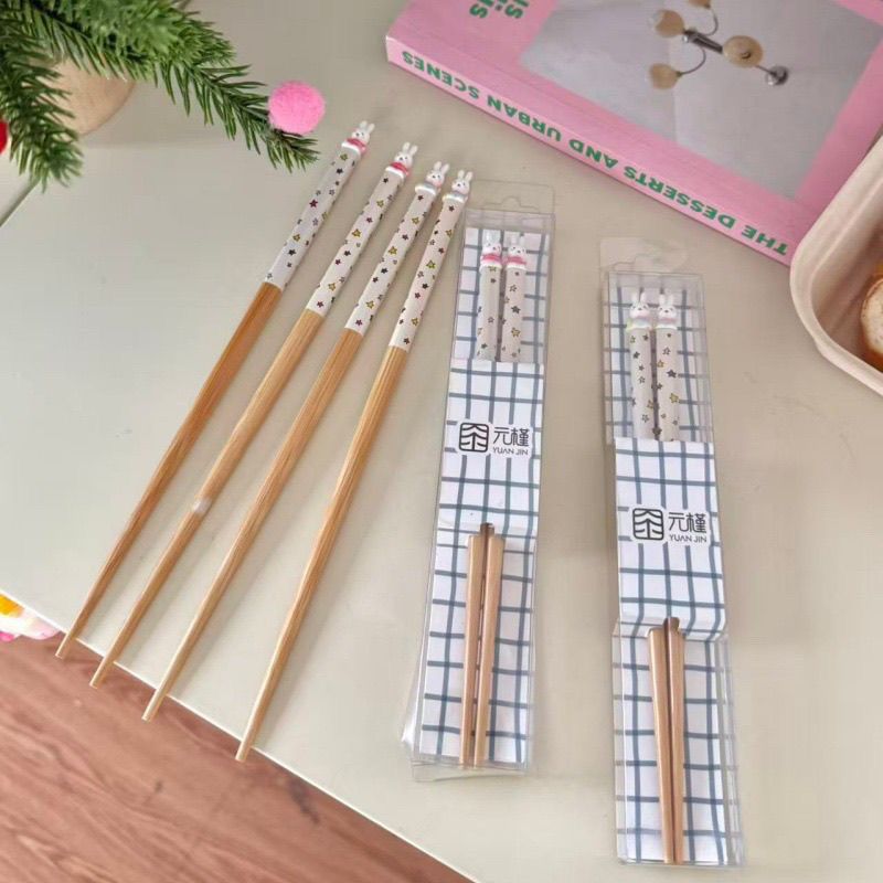 Sumpit Bambu Berlisensi Miffy  - 3D Printing Household Items ulasan dan harga