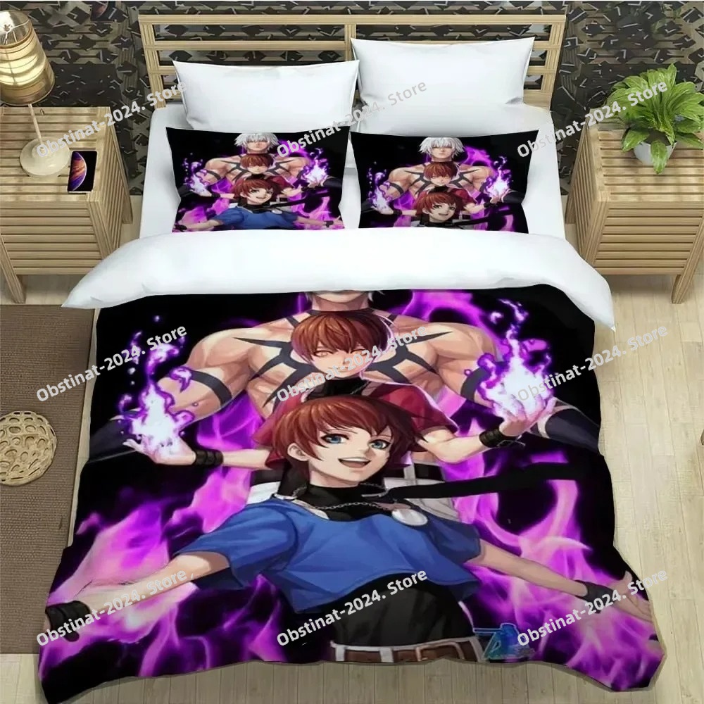 Set Sprei Kartun Game KOF 3D,  - 3D Printing Quilting ulasan dan harga