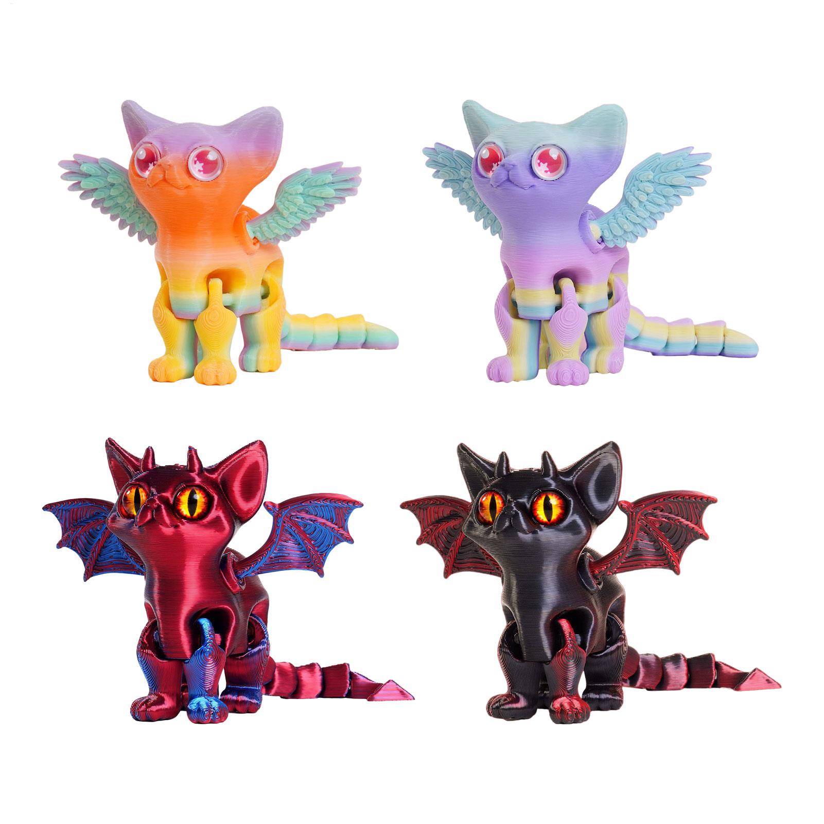 Figur Hewan Kucing 3D Printing - 3D Printing Action Figure ulasan dan harga