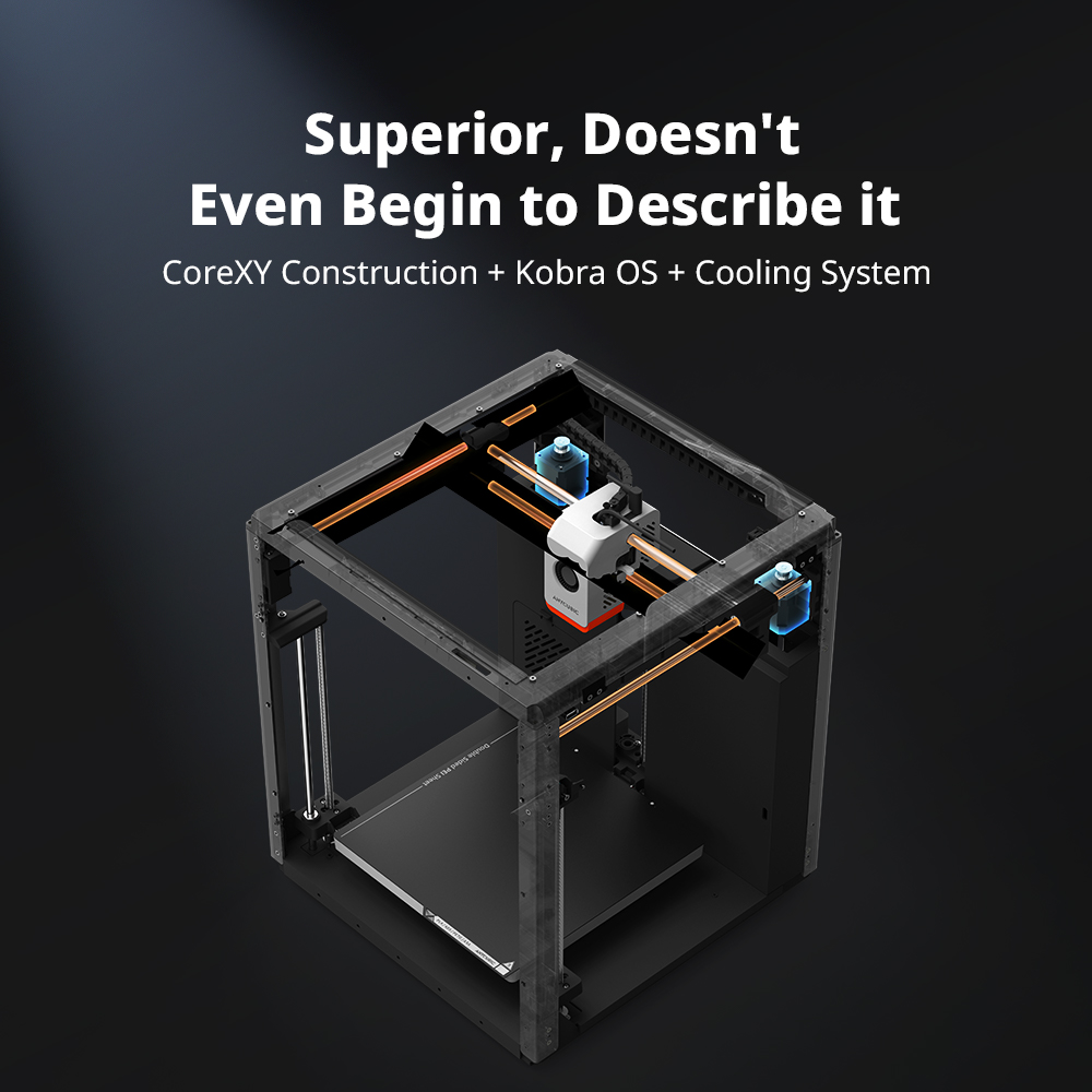 Printer 3D Anycubic Kobra S1 C - 3D Printing Online Service ulasan dan harga