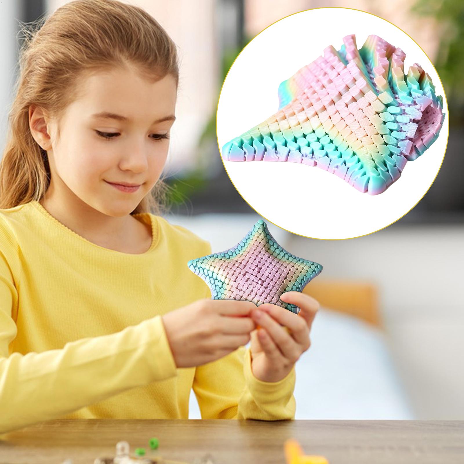 Mainan Bintang Laut 3D Print,  - 3D Printing Fidget Toys ulasan dan harga