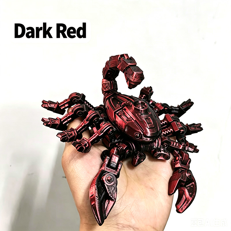 Figur Aksi Kalajengking Mekani - 3D Printing Action Figure ulasan dan harga