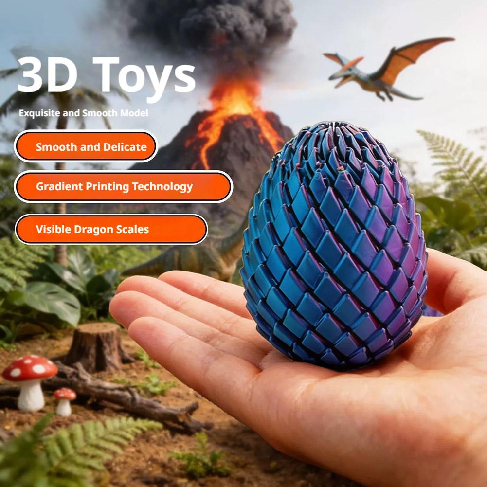 Mainan Fidget Putar Telur Naga - 3D Printing Fidget Toys ulasan dan harga