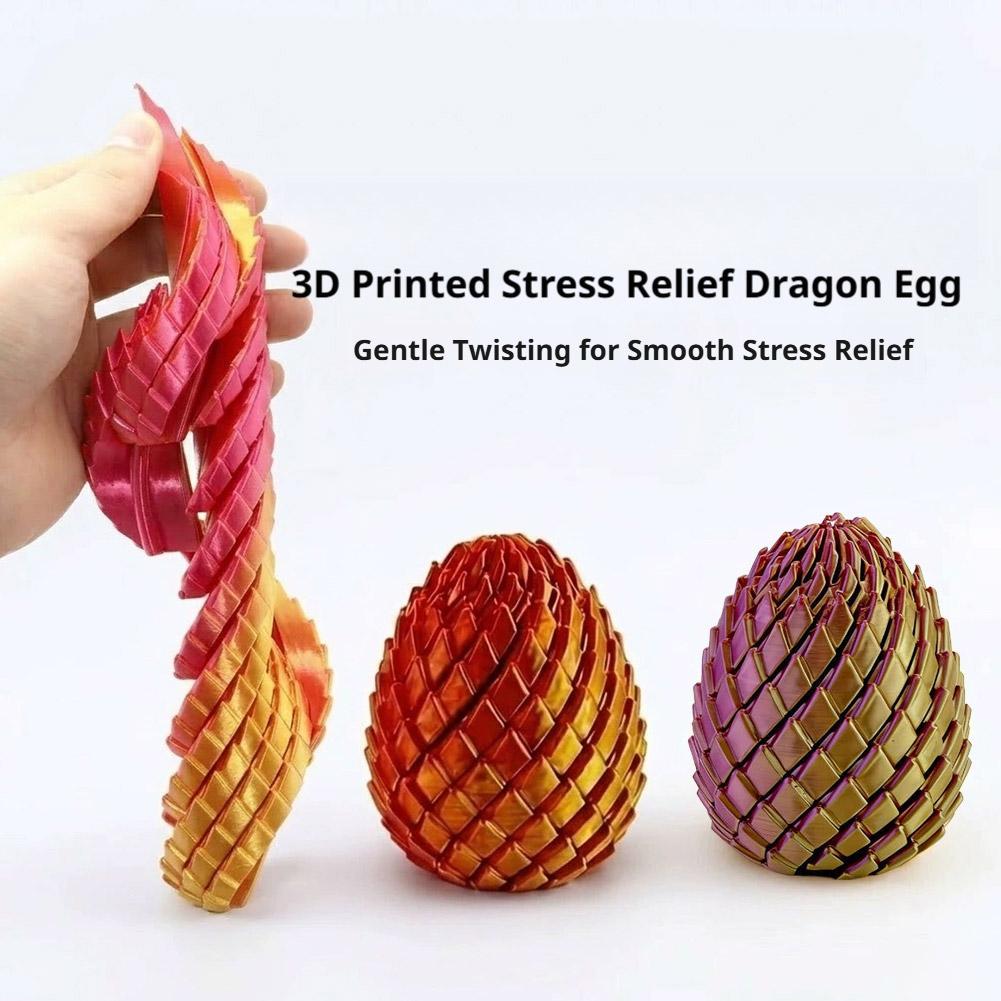Mainan Fidget Putar Telur Naga - 3D Printing Fidget Toys ulasan dan harga