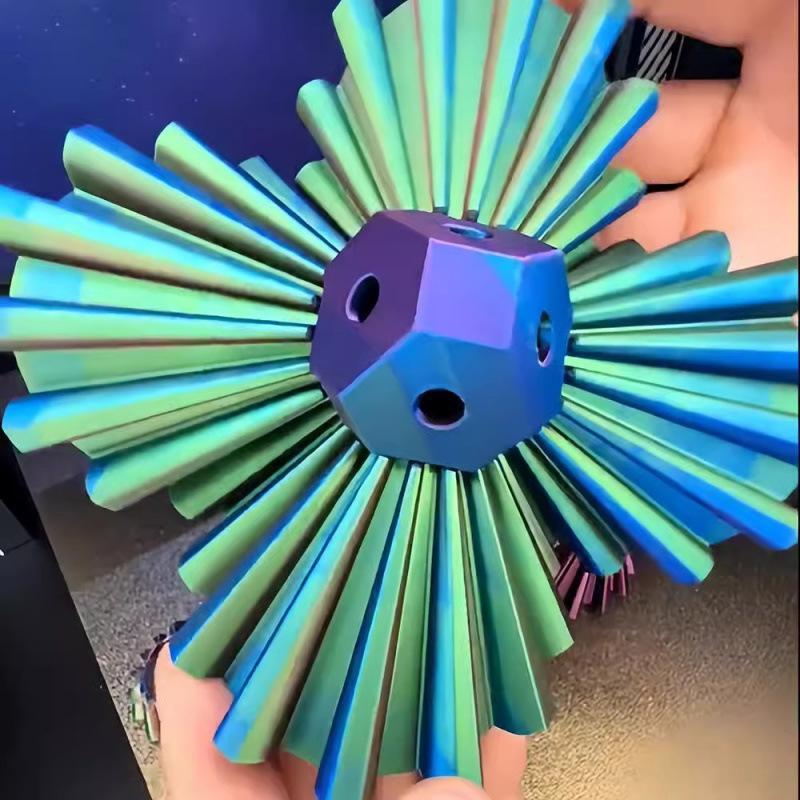 Gear Ball 3D Printed Spin Ball - 3D Printing Pla ulasan dan harga