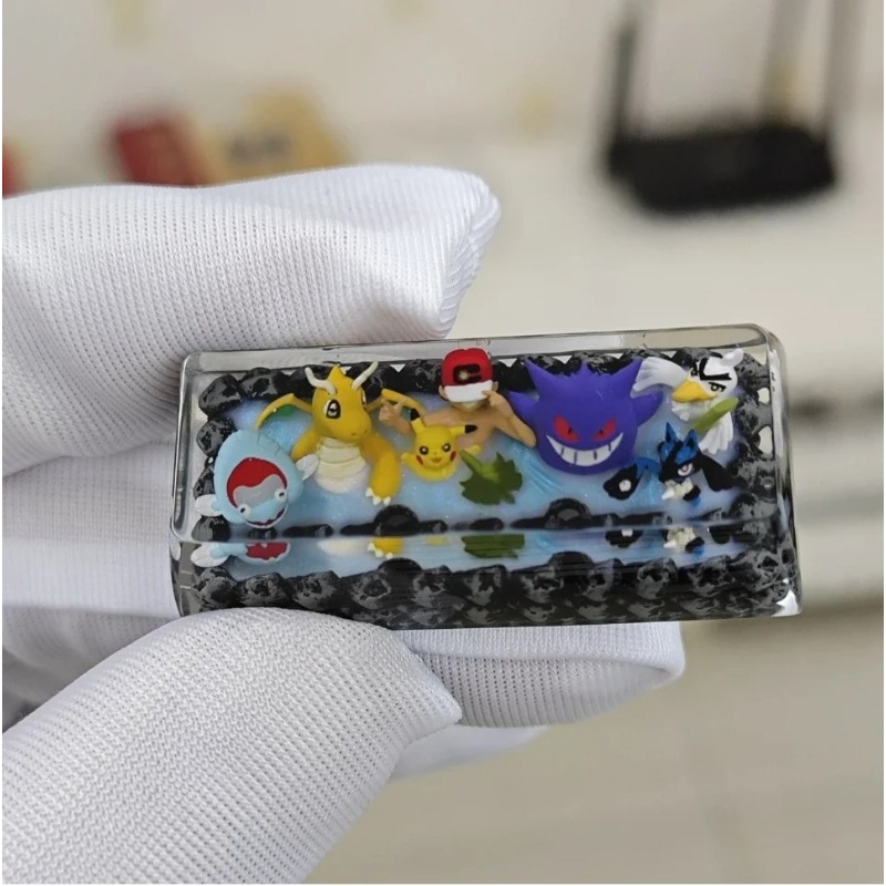 Tutup Tombol Anime Pokemon 1U  - 3D Printing Keycaps ulasan dan harga