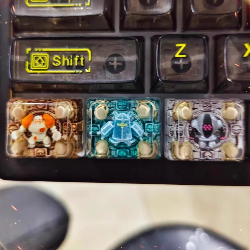 Tutup Tombol Anime Pokemon 1U  - 3D Printing Keycaps ulasan dan harga