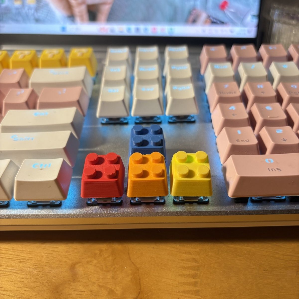 Keycaps MX Stem Cetak 3D Kreat - 3D Printing Keycaps ulasan dan harga