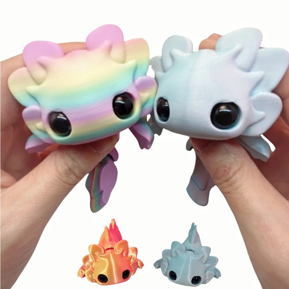 Mainan Figur Salamander Cetak  - 3D Printing Household Items ulasan dan harga