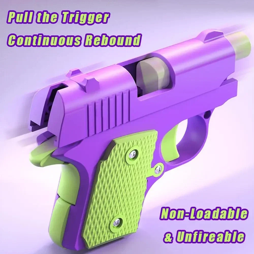 Mini 3D Print 1911 Mainan Pist - 3D Printing Fidget Toys ulasan dan harga