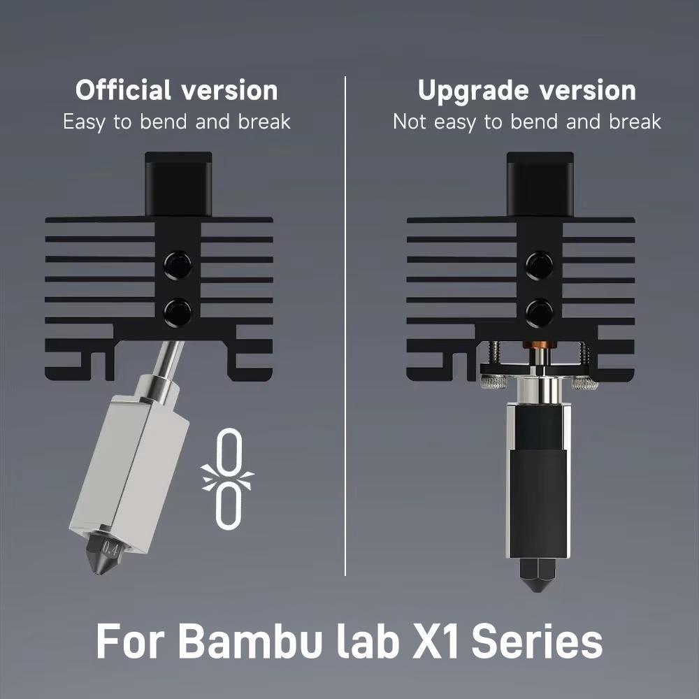 Untuk Bambu Lab X1C P1P P1S Ke - Nozzle 0.4Mm Hardened ulasan dan harga