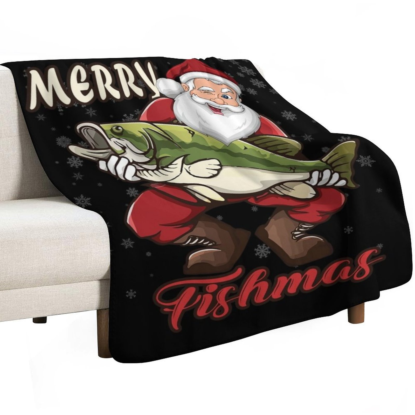Merry Fishmas - Selimut Lucu M - 3D Printing Xmas Ideas ulasan dan harga