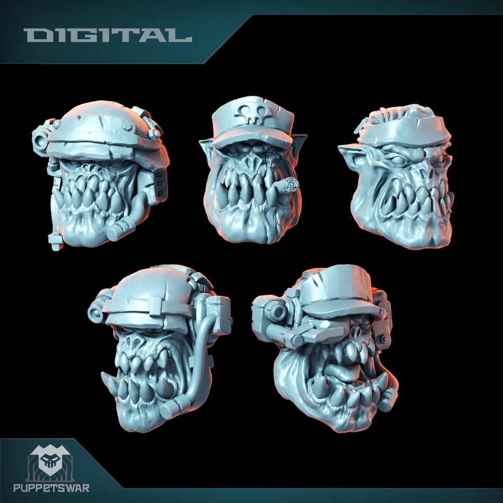 Pasukan Orc Ultimate Badasses, - 3D Printing Action Figure ulasan dan harga