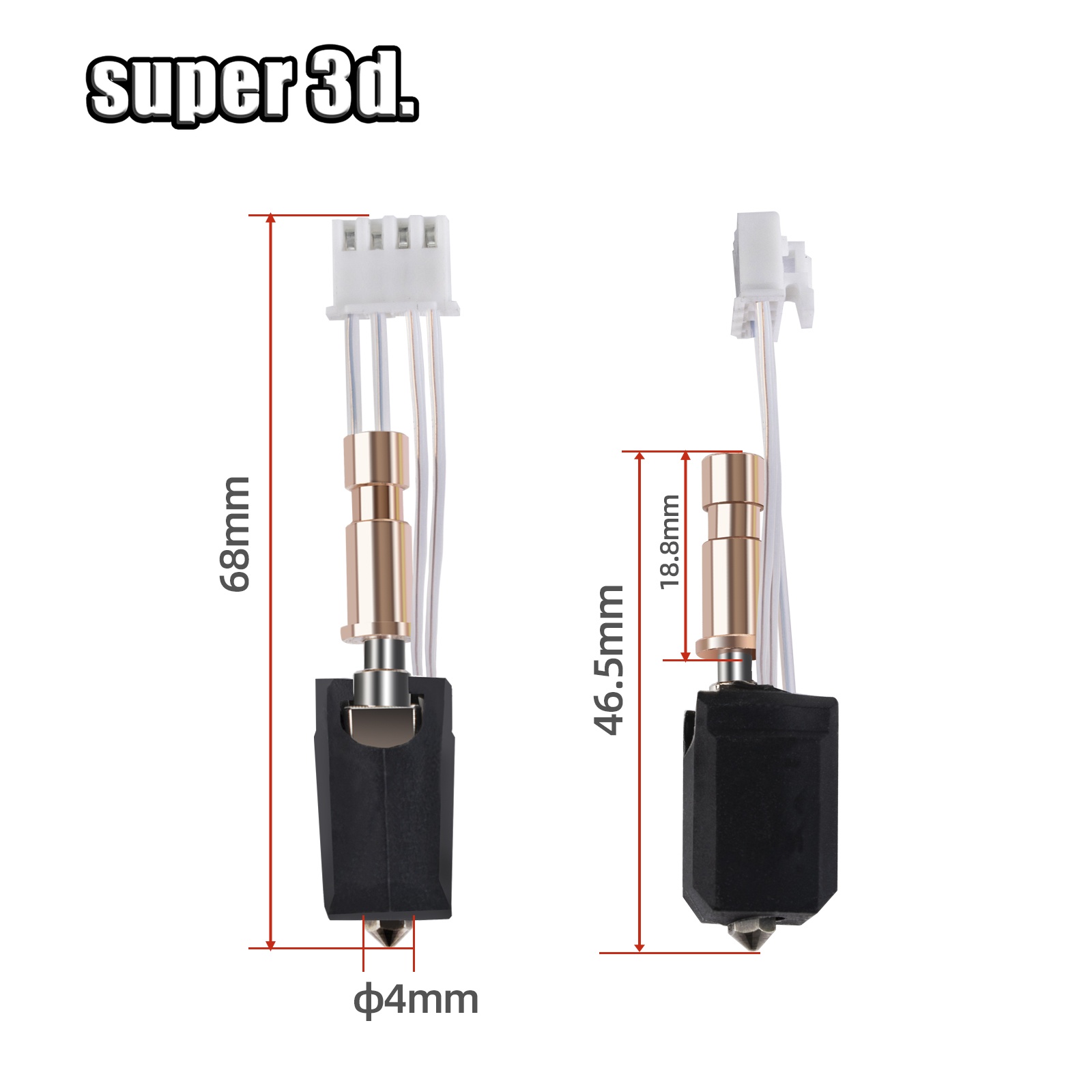 Untuk Anycubic Kobra S1 Hotend - Nozzle 0.4Mm Hardened ulasan dan harga