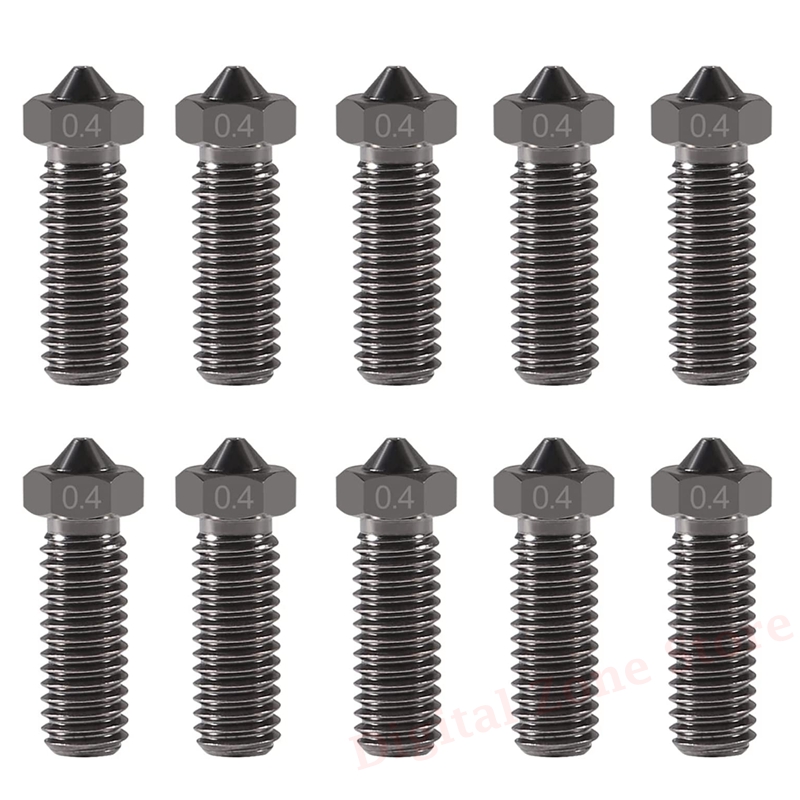 10 buah V6 nozel gunung berapi - Nozzle 0.4Mm Hardened ulasan dan harga