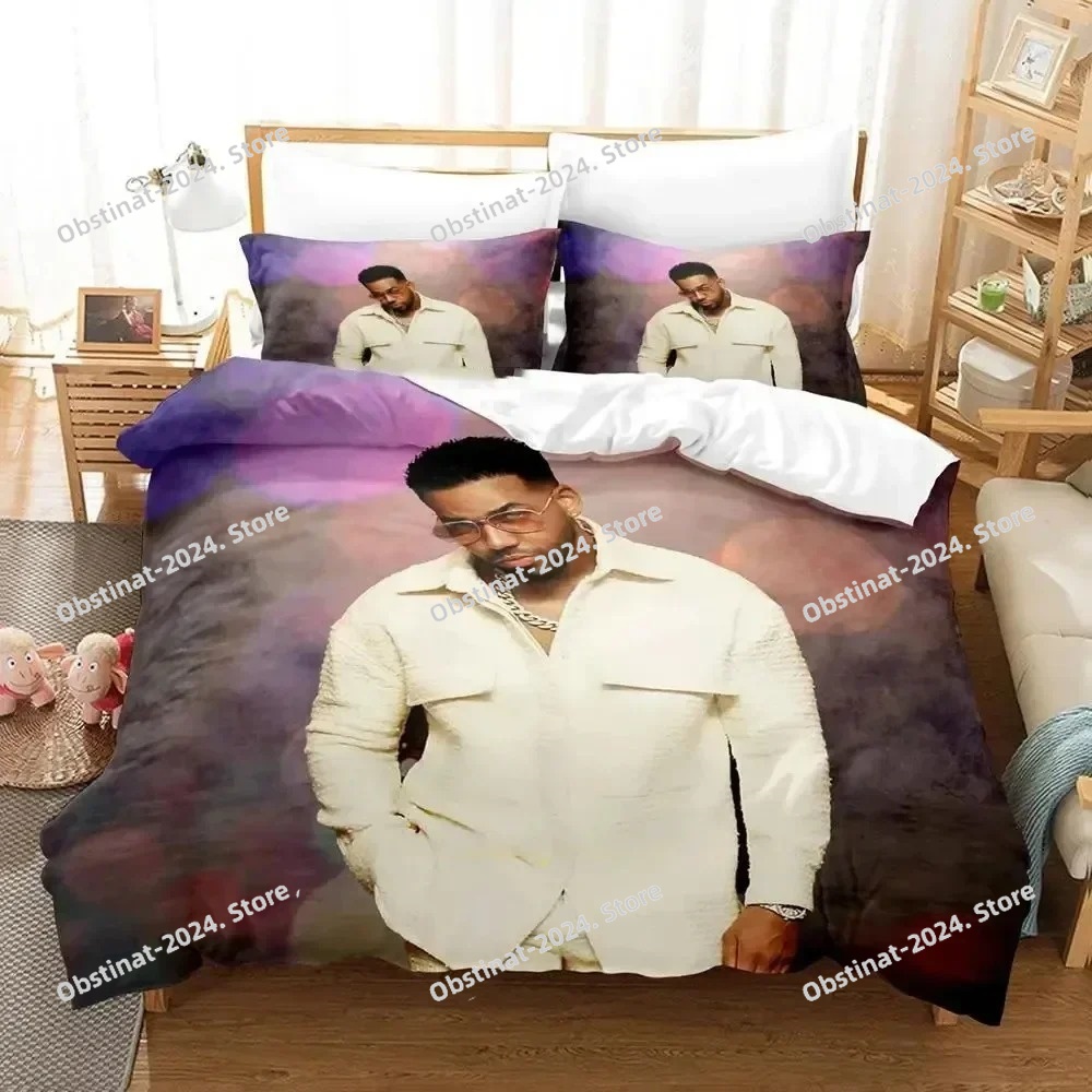 Set Sprei Romeo Santos 3D Prin - 3D Printing Quilting ulasan dan harga
