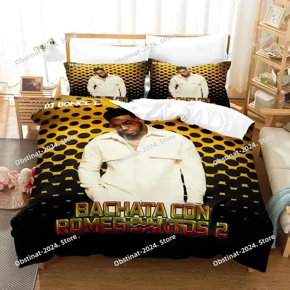 Set Sprei Romeo Santos 3D Prin - 3D Printing Quilting ulasan dan harga