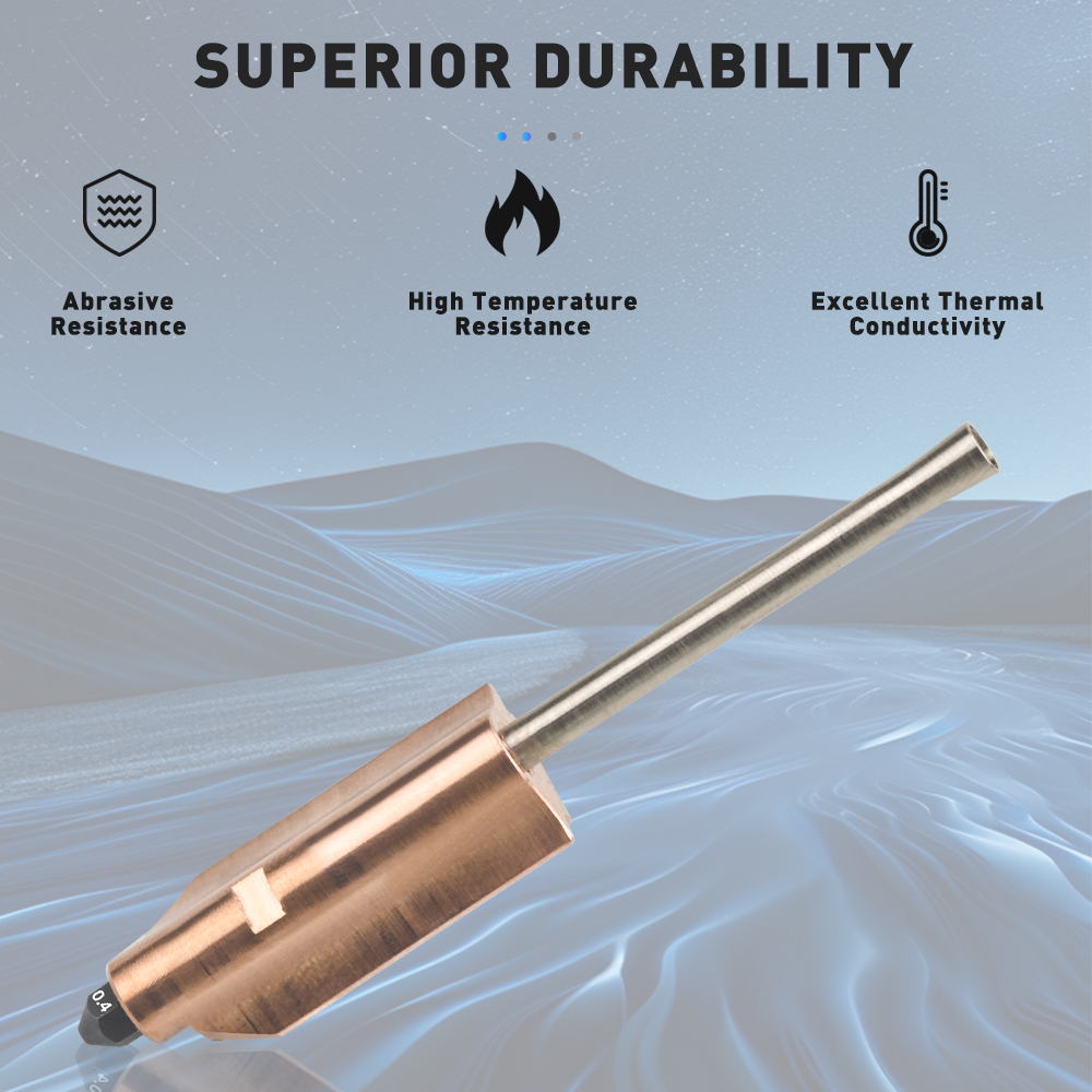 Untuk Flashforge AD5X Nozel Ba - Nozzle 0.4Mm Hardened ulasan dan harga
