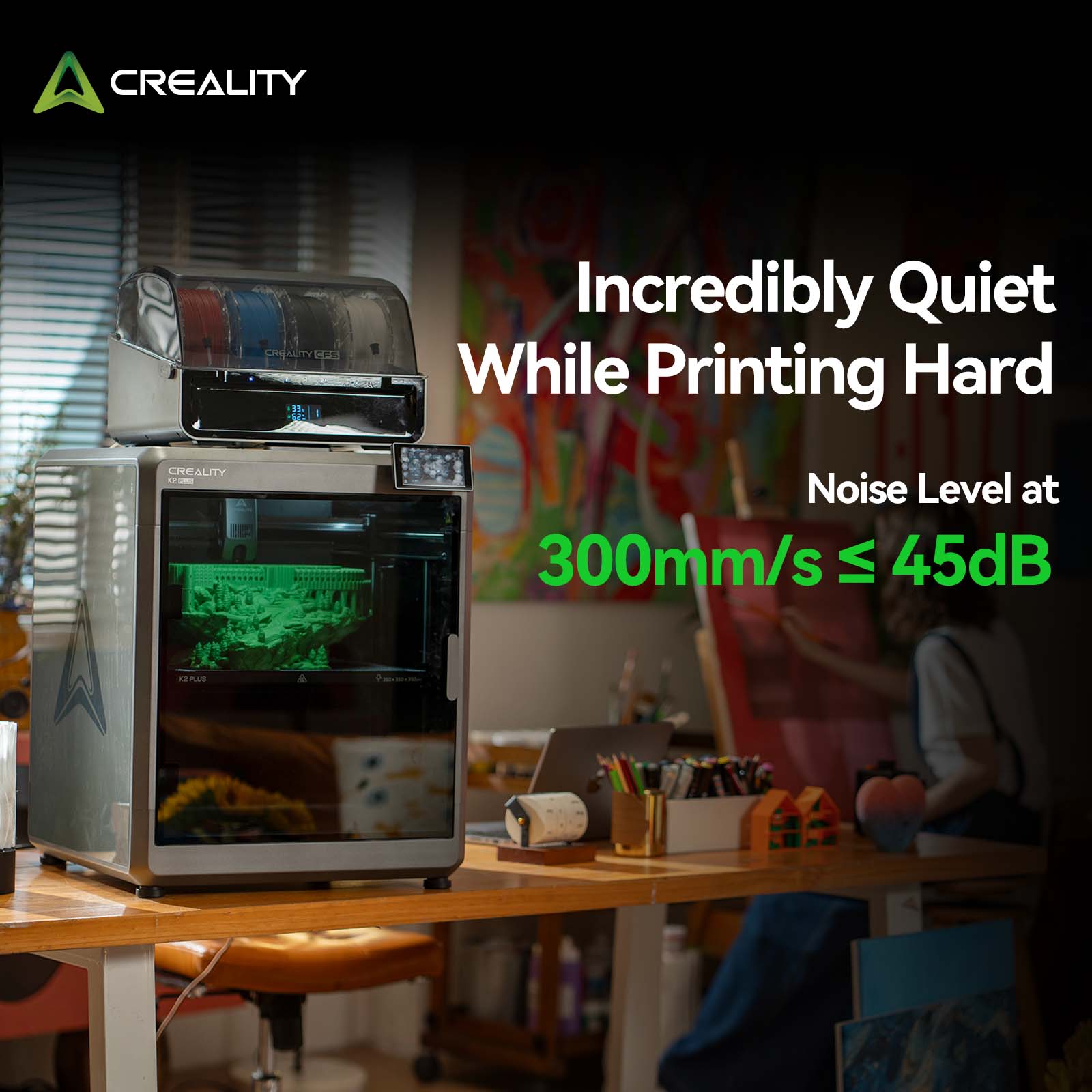 Creality K2 PLUS Kombo Printer - 3D Printing Online Service ulasan dan harga