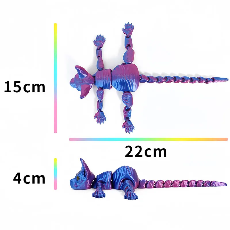Mainan gambar kucing 3D realis - 3D Printing Household Items ulasan dan harga