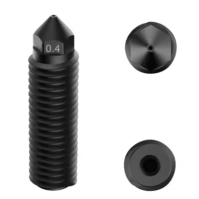 Kit Nosel Baja Hitam yang Dike - Nozzle 0.4Mm Hardened ulasan dan harga