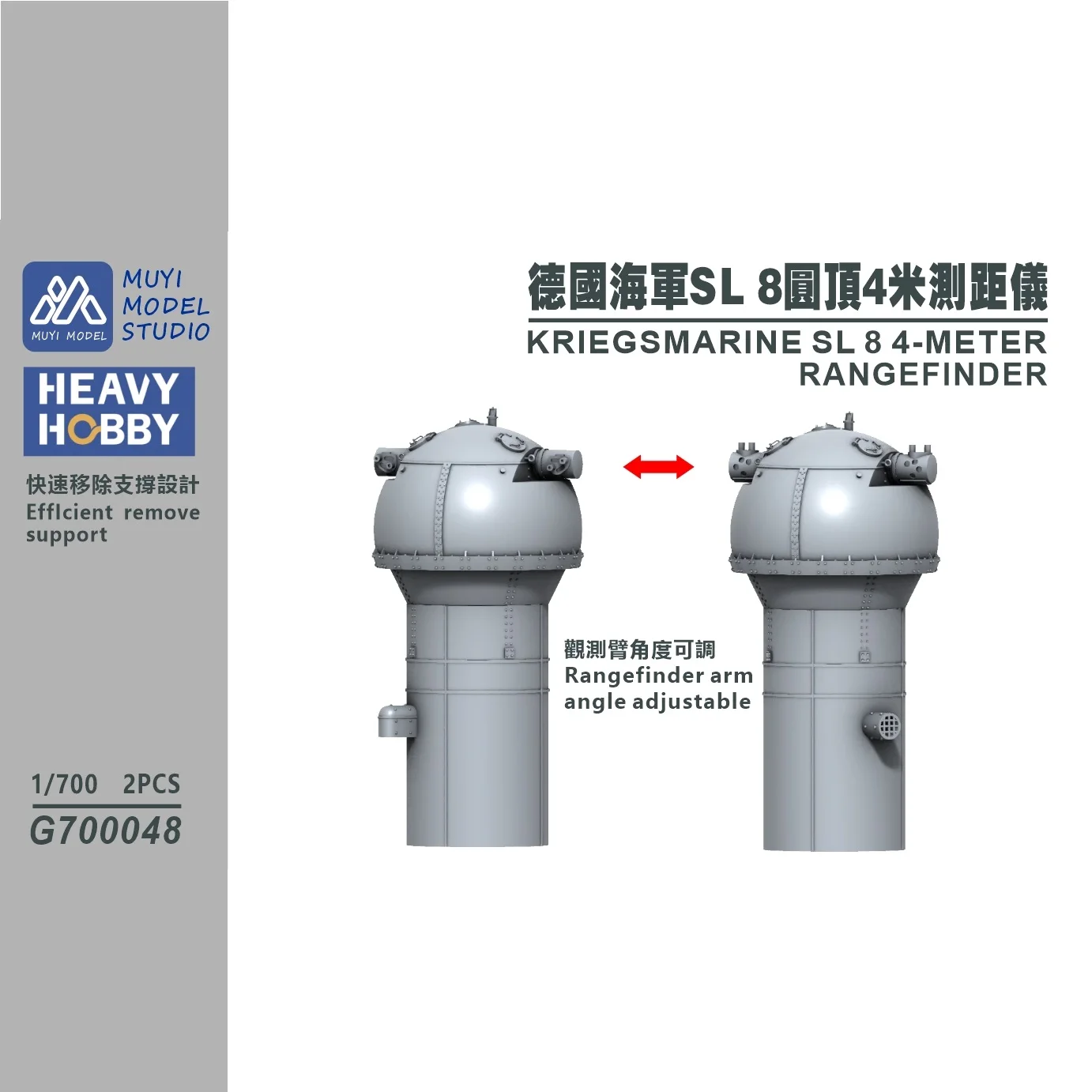 MUYI MODEL 1/700 G700048 KRIEG - 3D Printing Sla ulasan dan harga