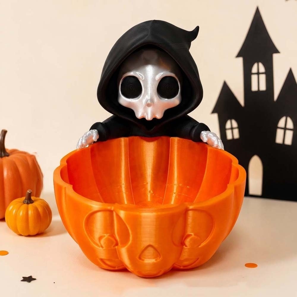 Mangkuk Permen Grim Reaper Ora - 3D Printing Pla ulasan dan harga