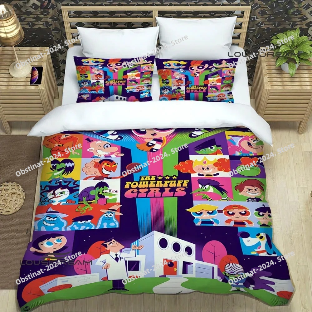 Set Tempat Tidur Kartun 3D P-P - 3D Printing Quilting ulasan dan harga