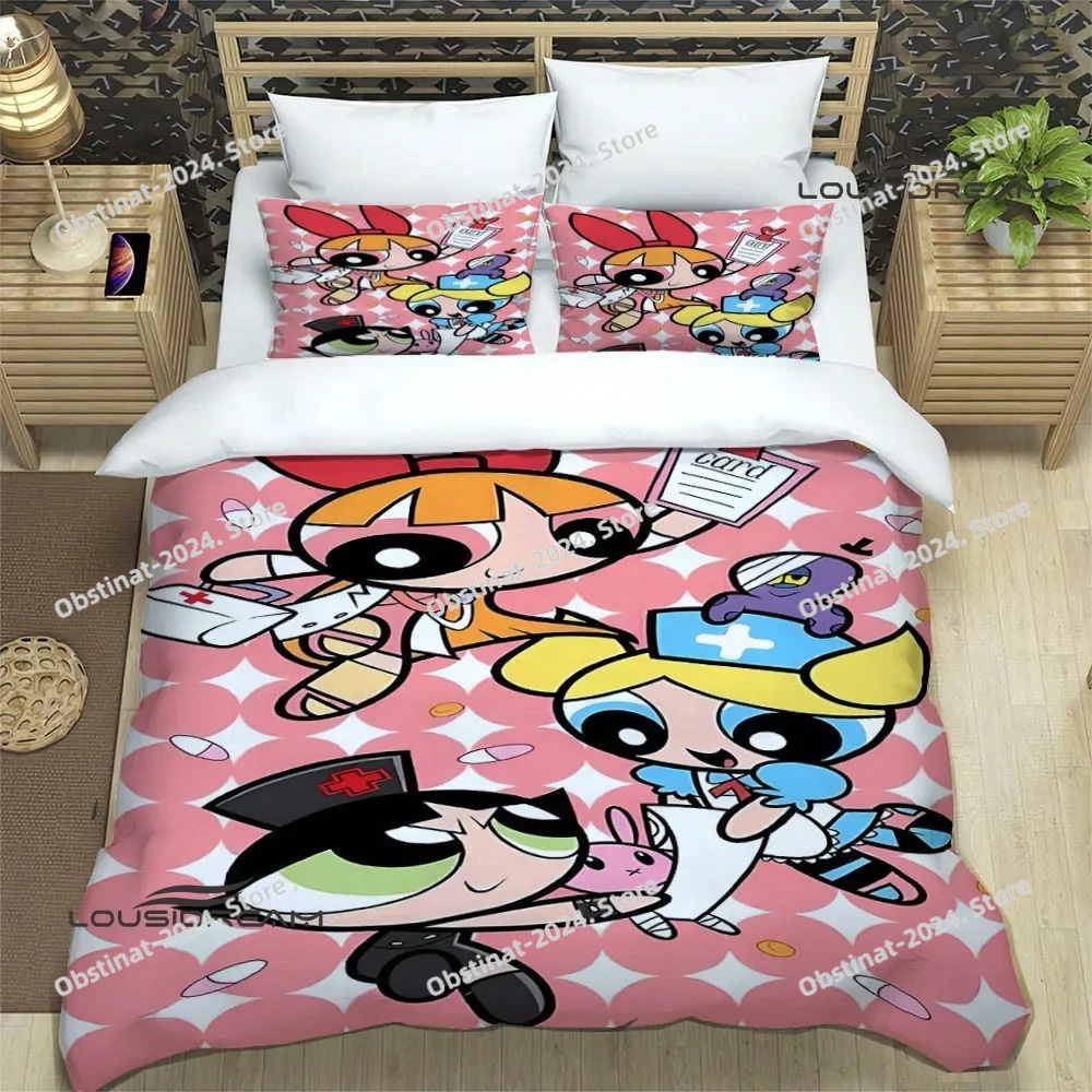Set Tempat Tidur Kartun 3D P-P - 3D Printing Quilting ulasan dan harga
