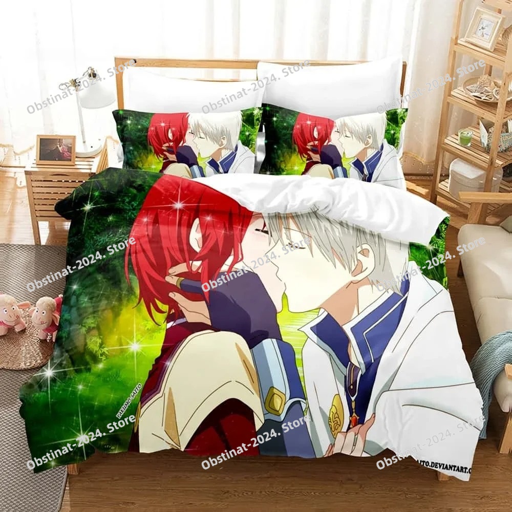 Set Sprei Putri Salju 3D denga - 3D Printing Quilting ulasan dan harga
