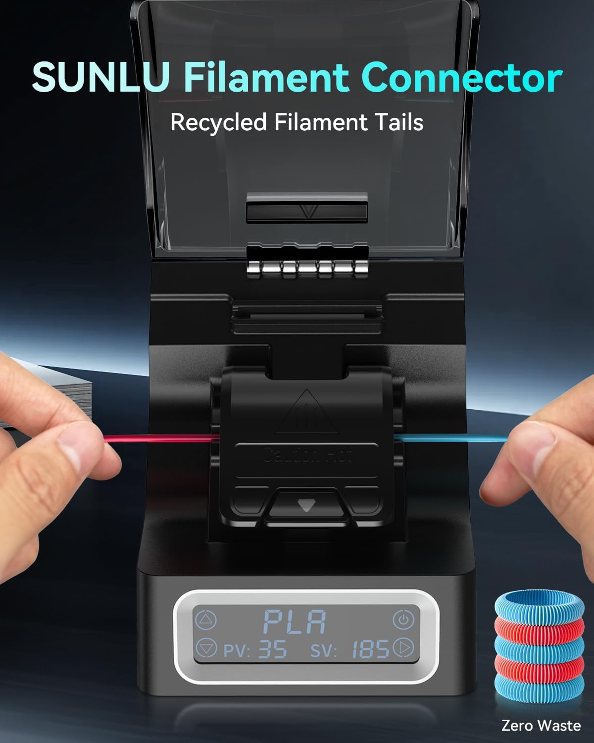 SUNLU FC01 Konektor Filamen Pe - Petg Filament ulasan dan harga
