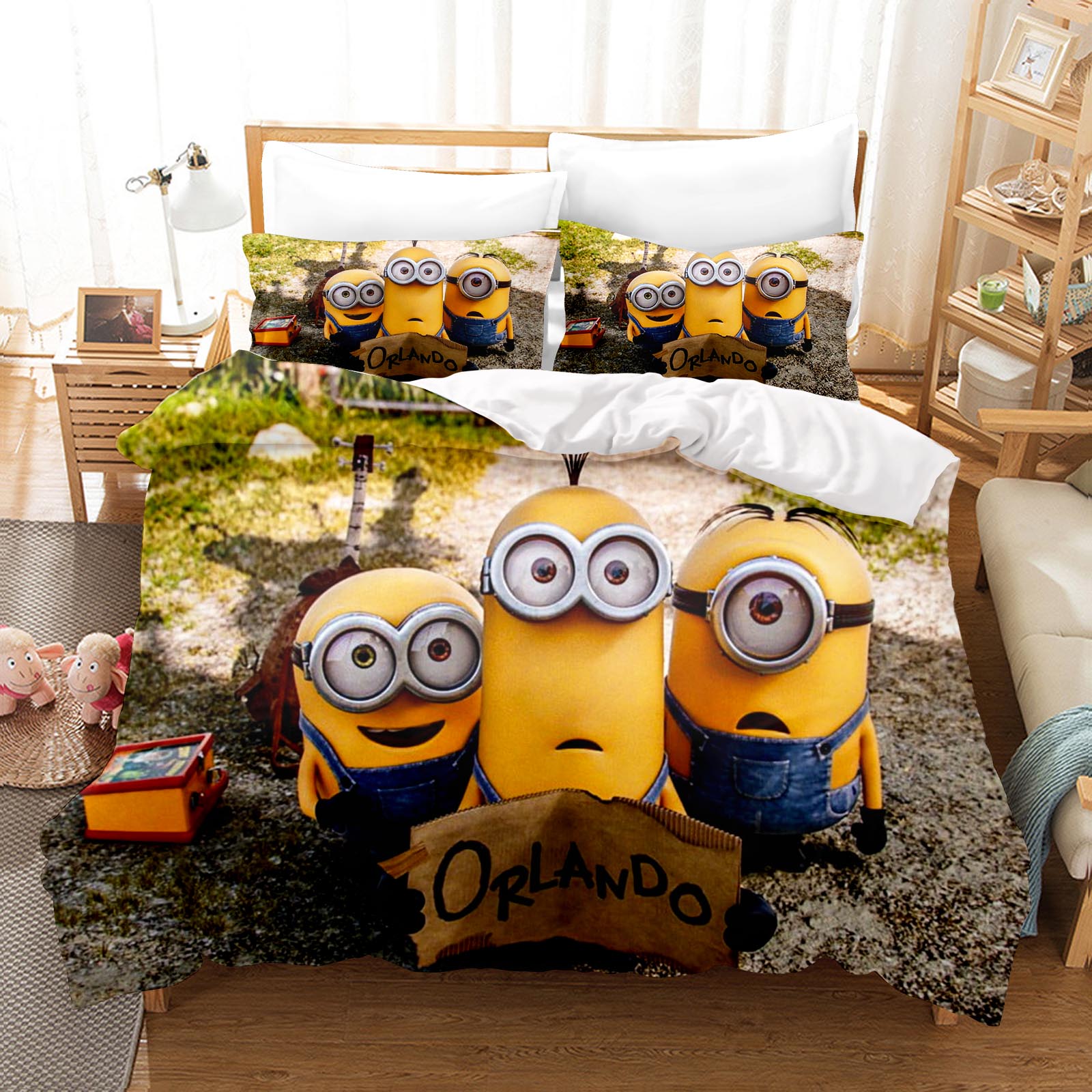 Set Sprei Seri Peanuts, Selimu - 3D Printing Quilting ulasan dan harga