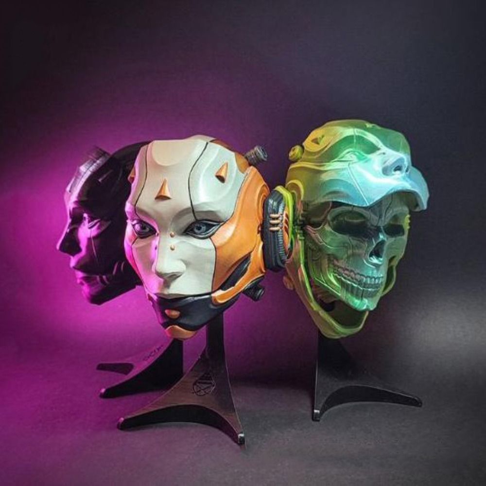 Model Masker Cetak 3D Kustom B - 3D Printing Pla ulasan dan harga